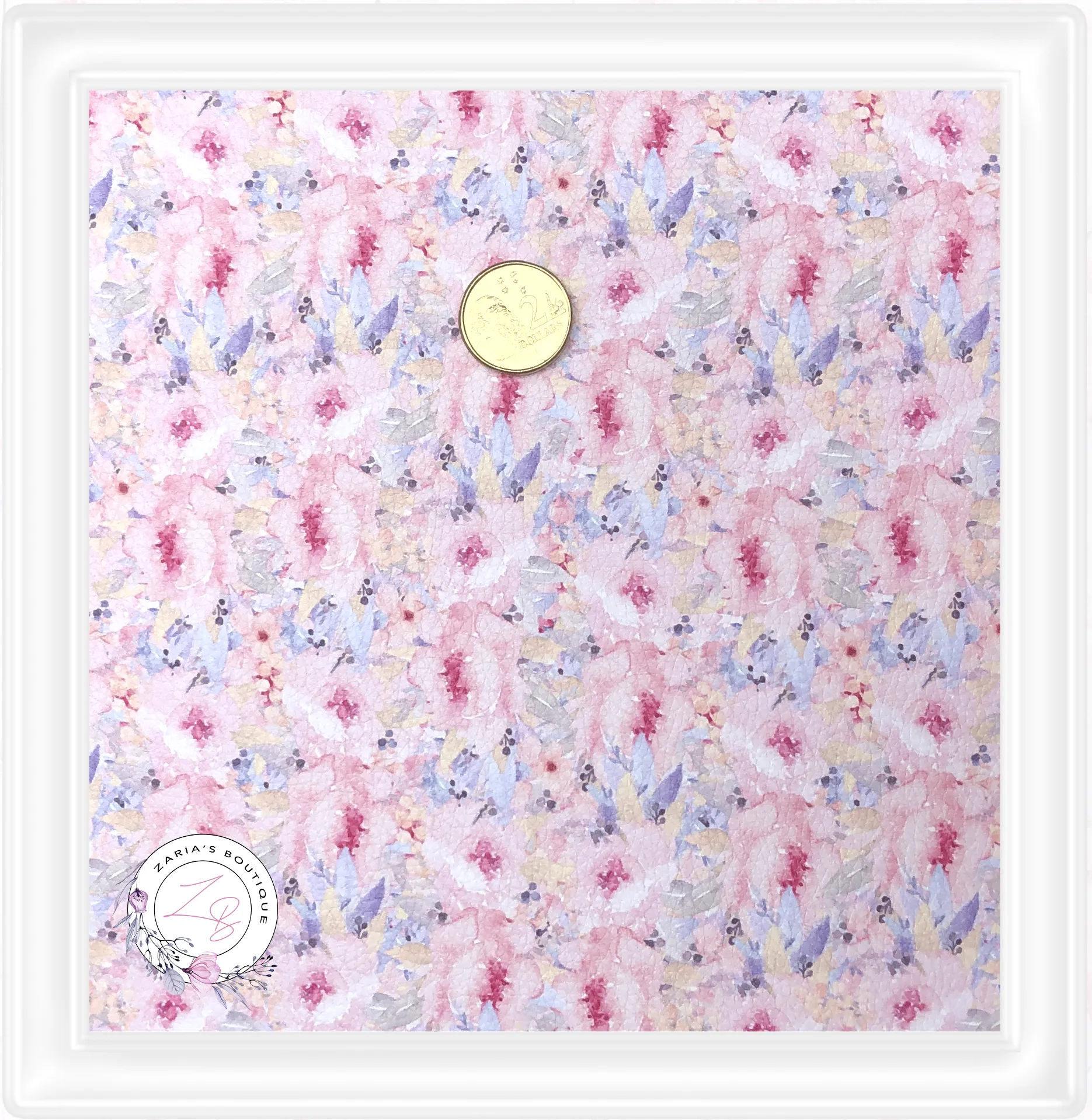 ⋅ Alicia Floral  ⋅ Custom Luxe Vegan Faux Leather ⋅