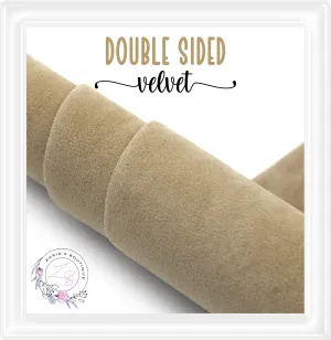 ⋅  Double-Sided Velvet  ⋅  FAWN ⋅ 0.88mm  ⋅