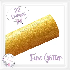 • Fine Glitter • Sunshine gold •