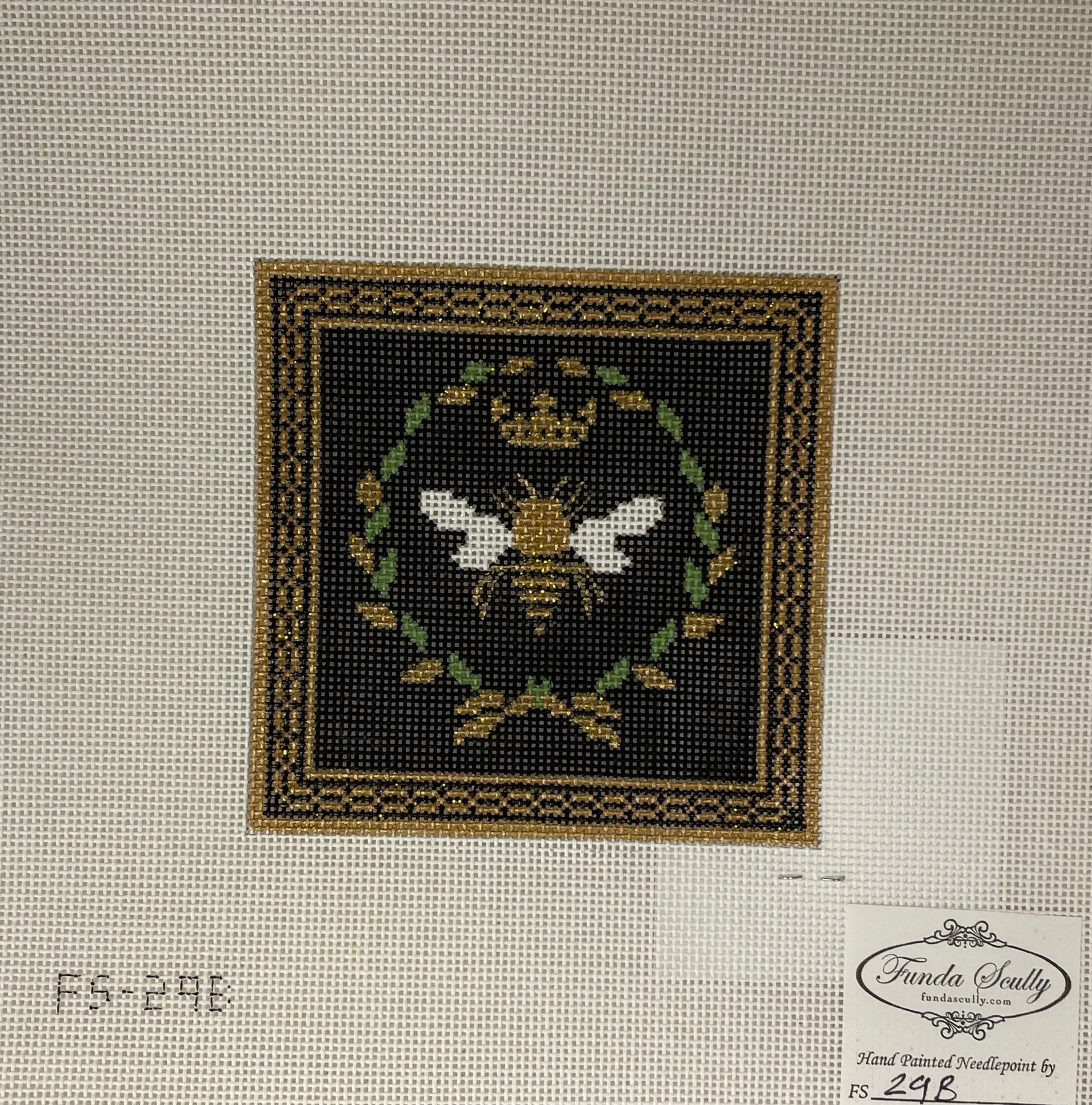 * Funda Scully FS-29B Black Bee Square