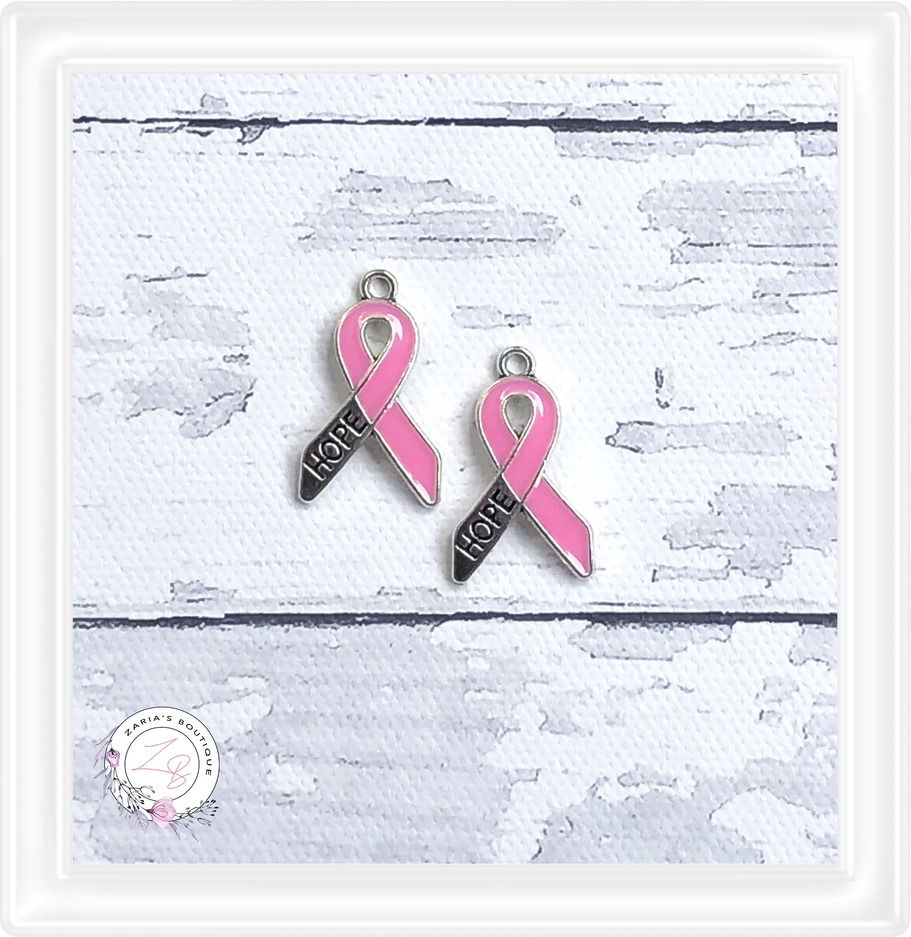 ⋅ Pink Ribbons ⋅ Custom Vegan Faux Leather ⋅ Sheets Or Rolls!
