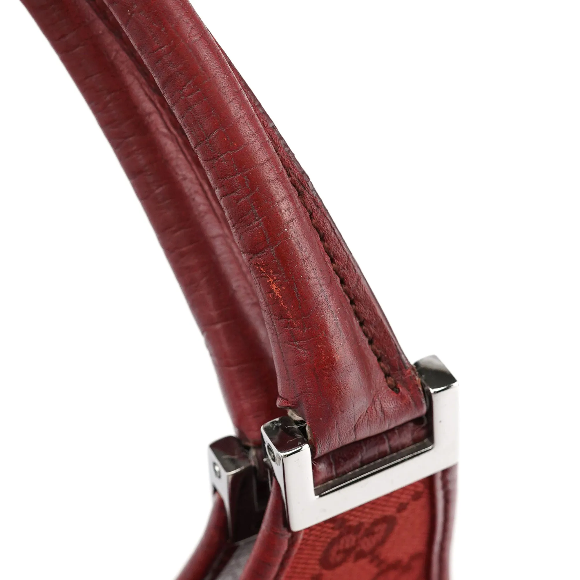 01719 Red GG Jackie Shoulder Bag