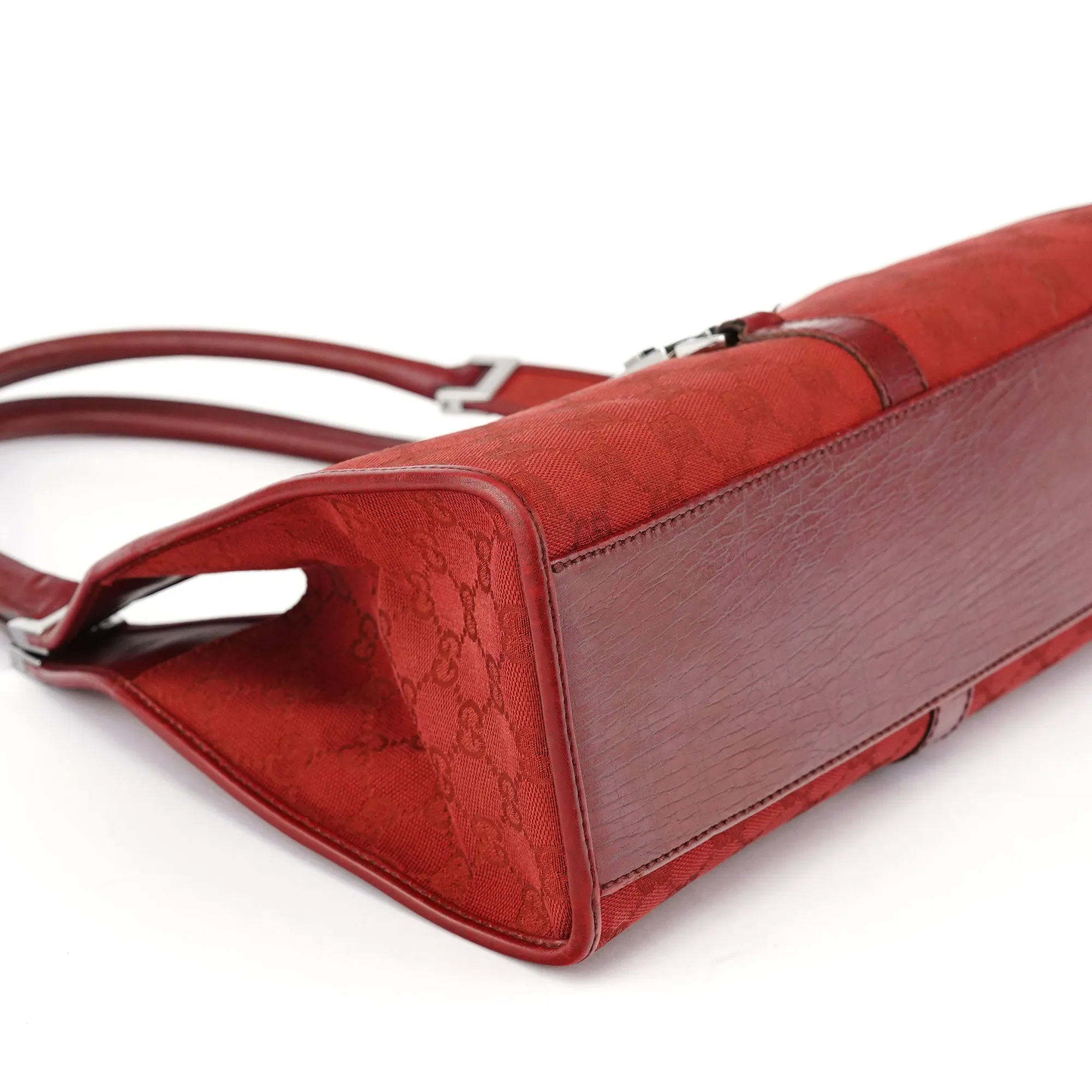 01719 Red GG Jackie Shoulder Bag