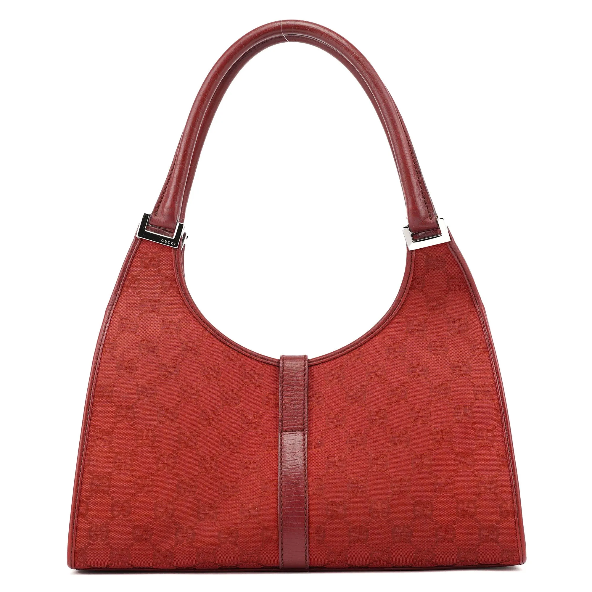 01719 Red GG Jackie Shoulder Bag