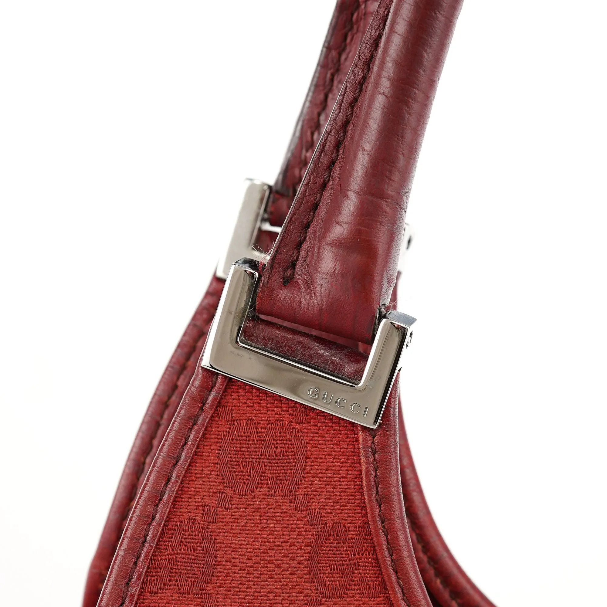 01719 Red GG Jackie Shoulder Bag