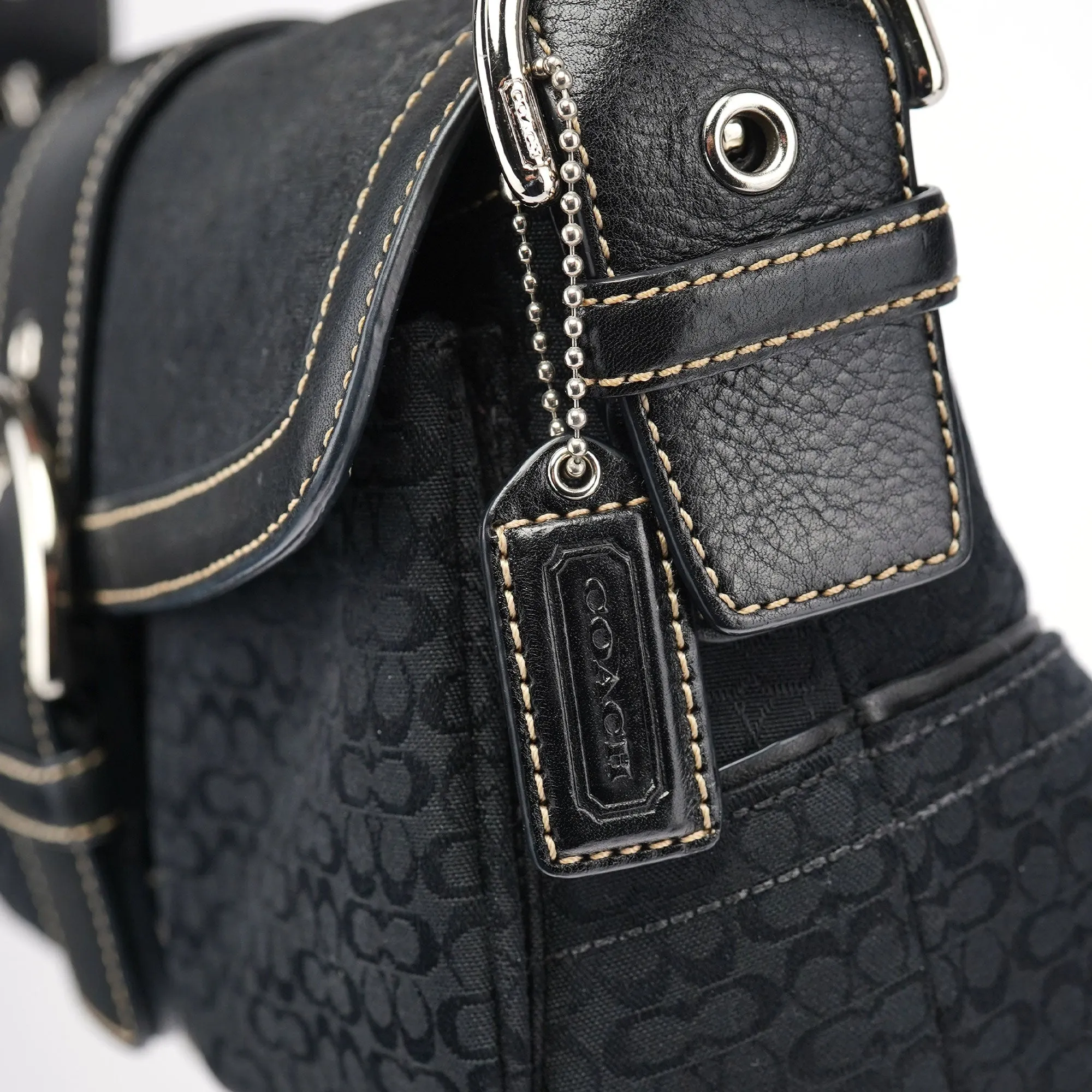1463 Black Soho Shoulder Bag
