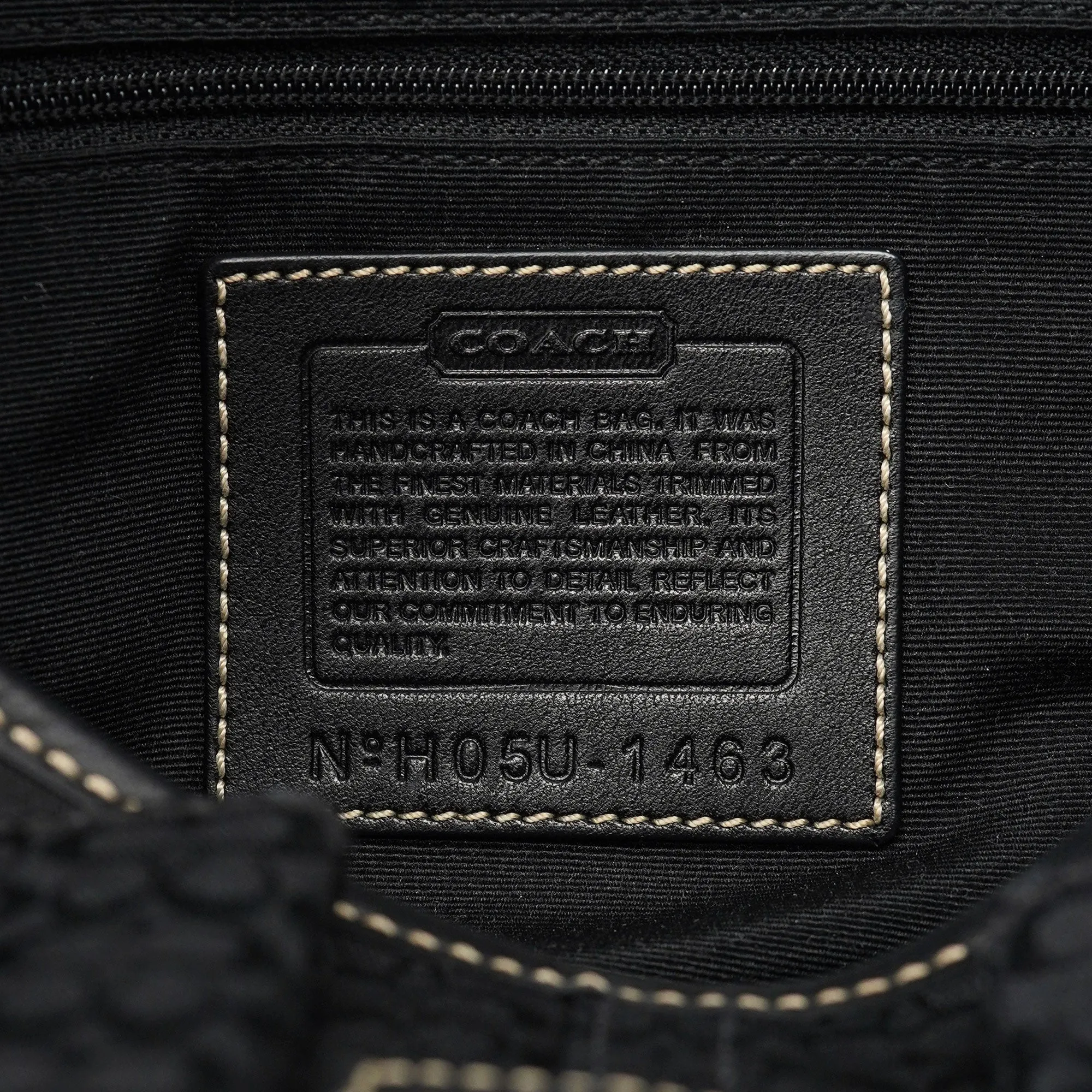 1463 Black Soho Shoulder Bag