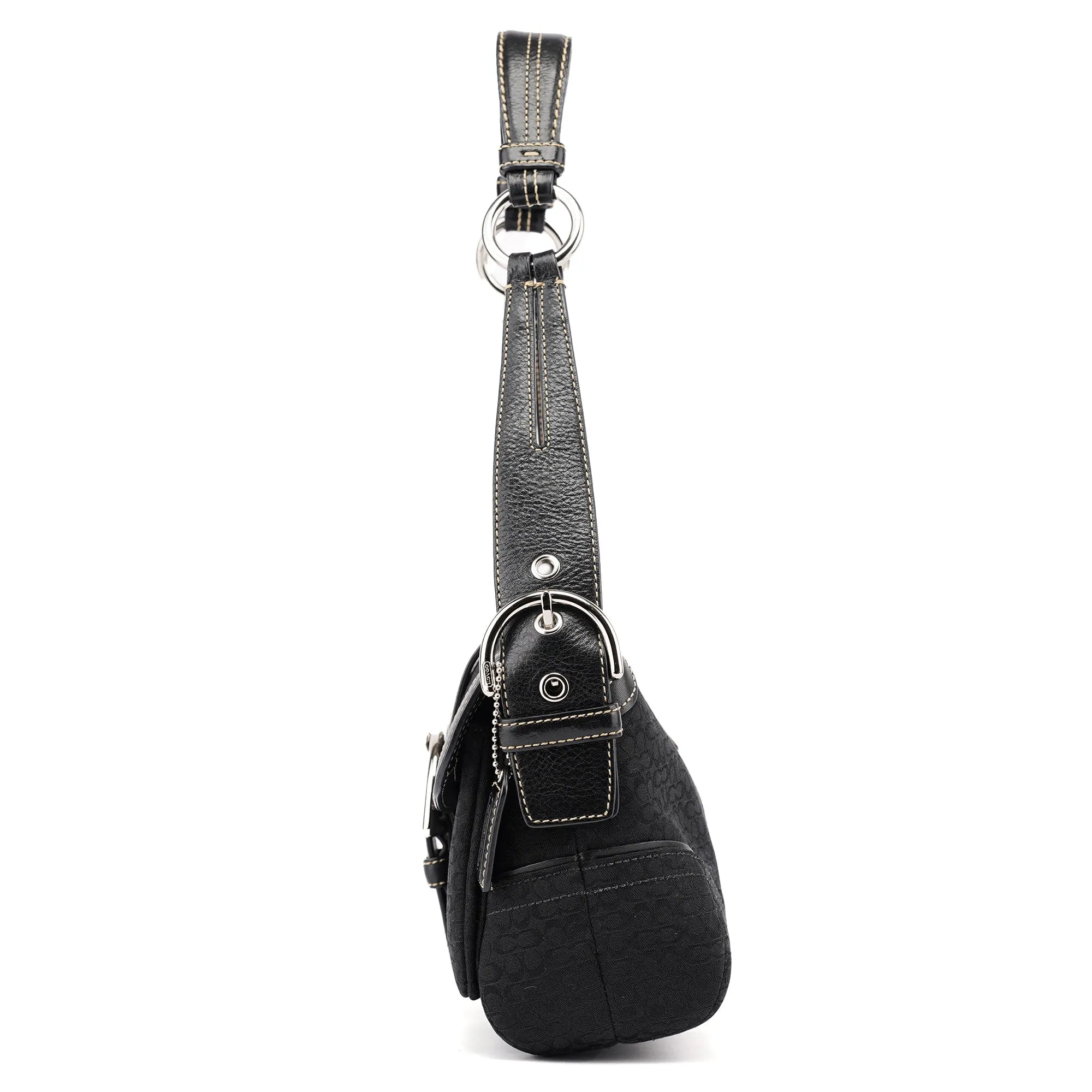 1463 Black Soho Shoulder Bag