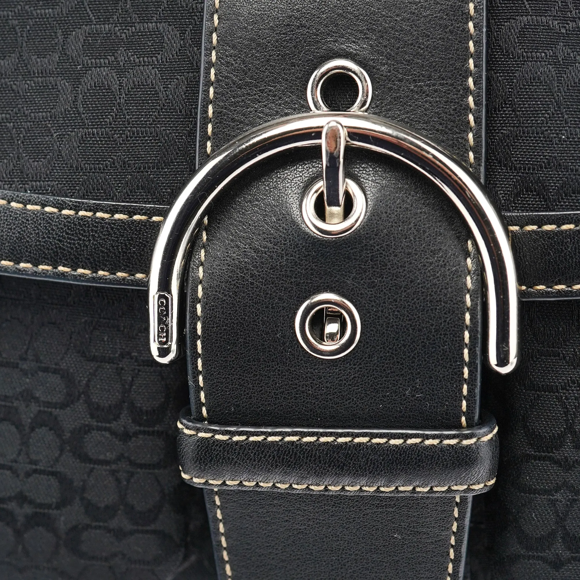 1463 Black Soho Shoulder Bag