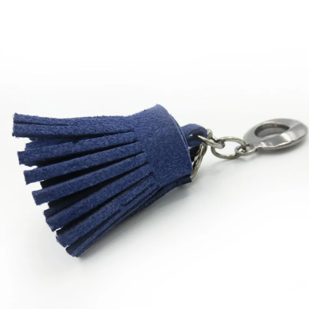 3CM Fiber Tassel Artificial Leather Tassel Fringe Tassels cute fat tassel DIY jewelry Accessories Pendent Charms Findings rose red 10pcs