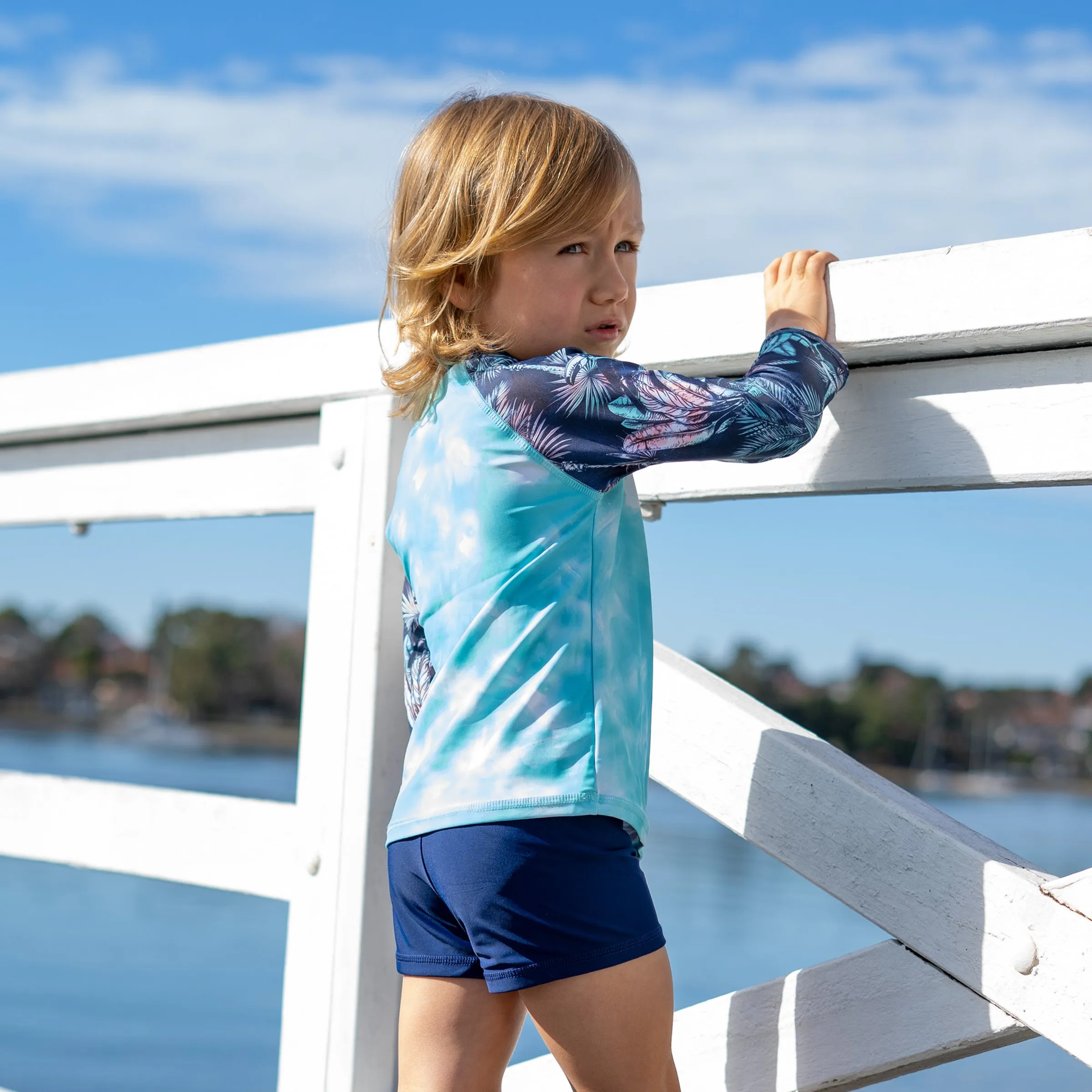410 Castaway Long Sleeve Rashvest Set