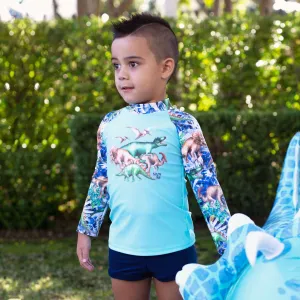 410 Dino Safari Long Sleeve Rashvest Set