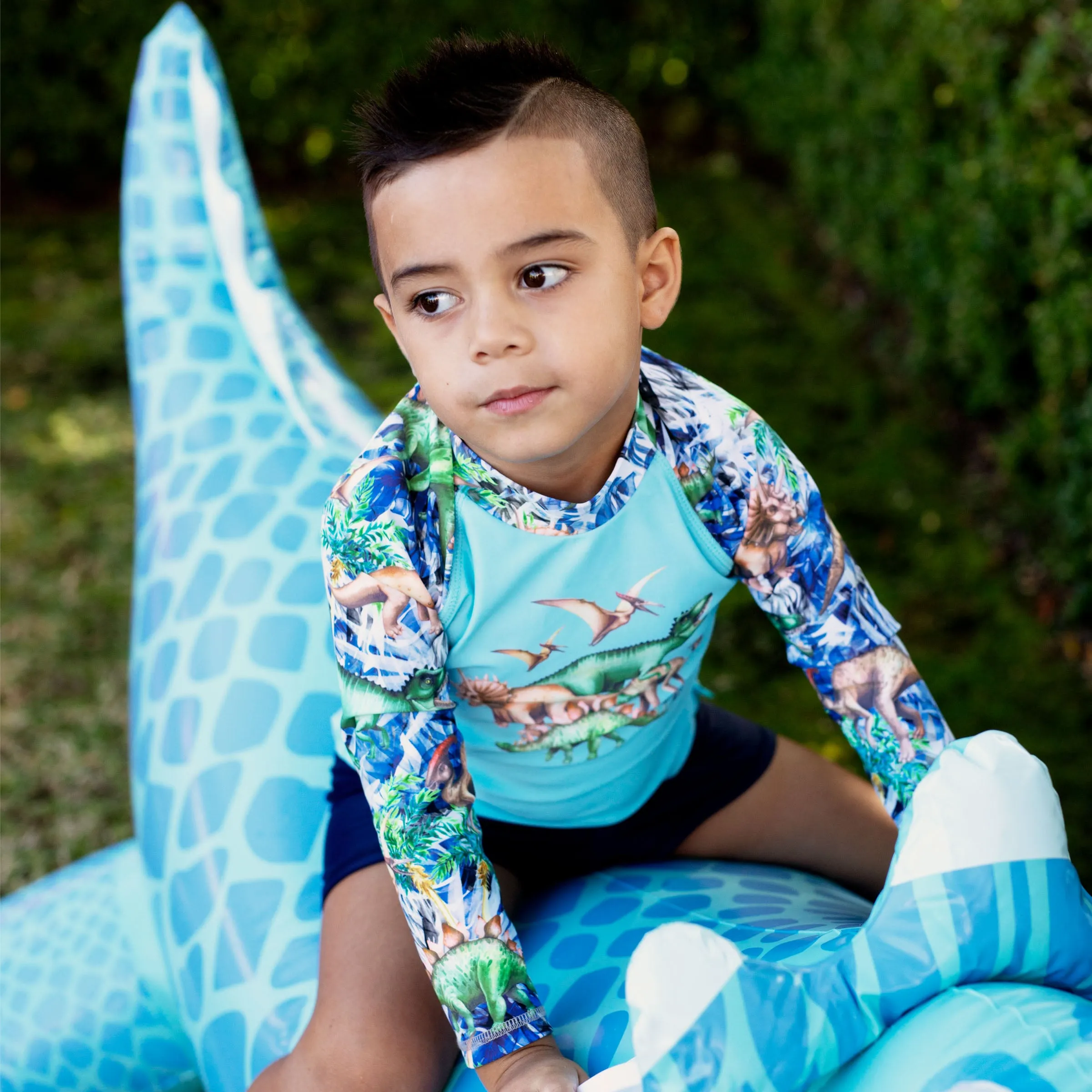 410 Dino Safari Long Sleeve Rashvest Set