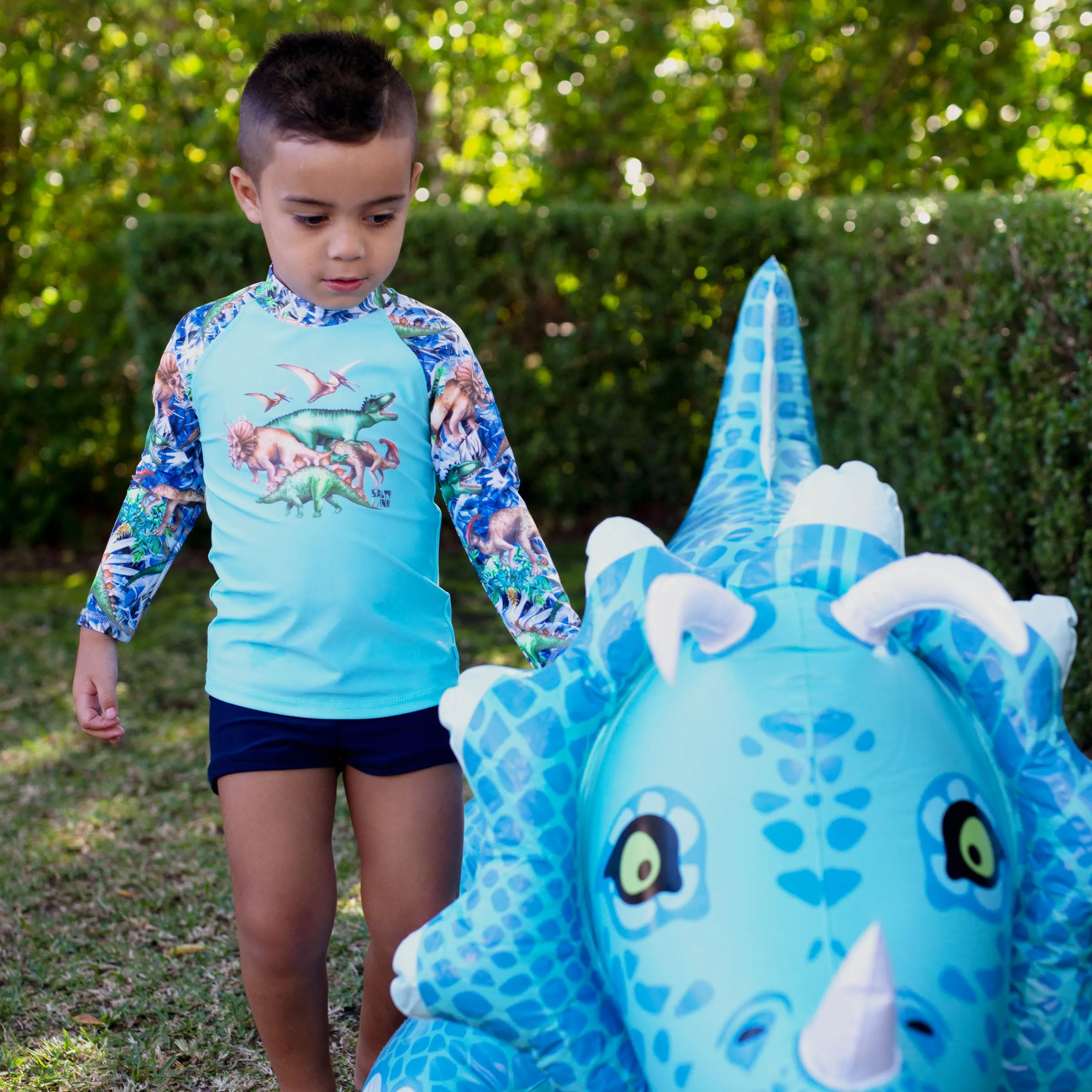 410 Dino Safari Long Sleeve Rashvest Set