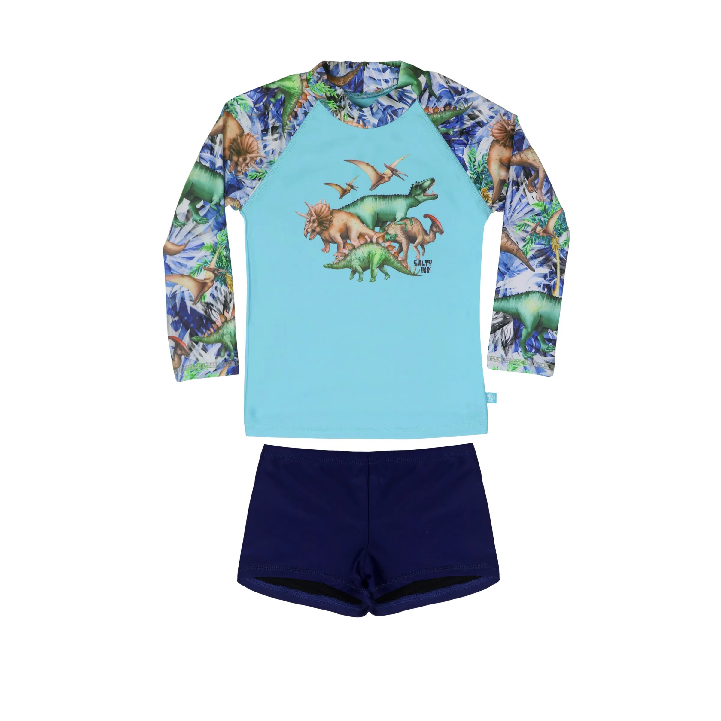 410 Dino Safari Long Sleeve Rashvest Set
