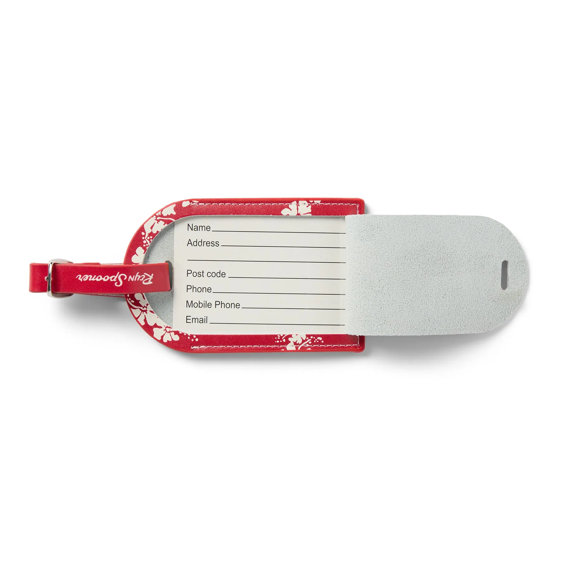 50TH STATE FLOWER LUGGAGE TAG
