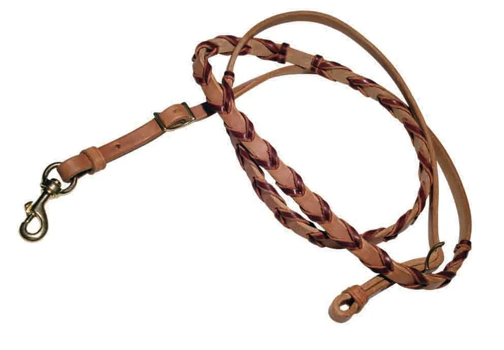 5/8" LATIGO LACED BARREL REIN