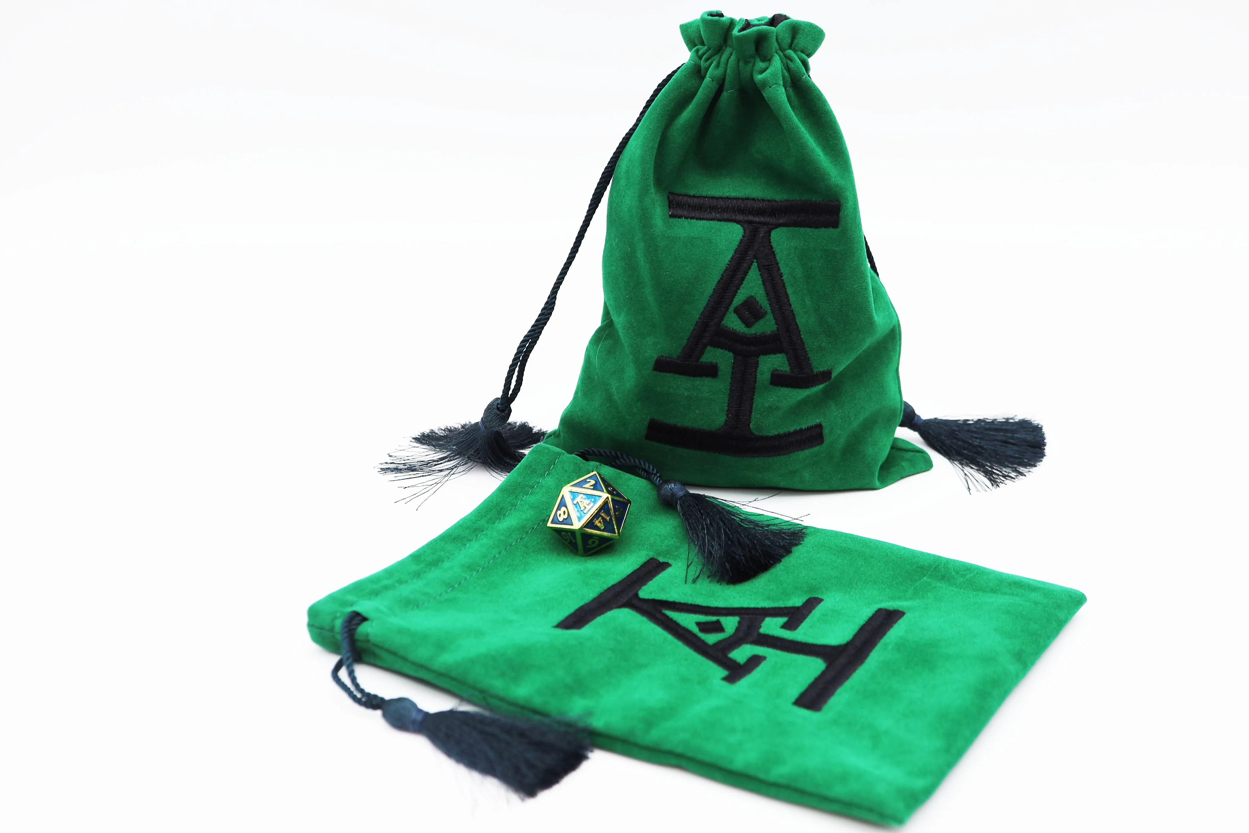 Acquisitions Inc Logo Dice Bag - Green