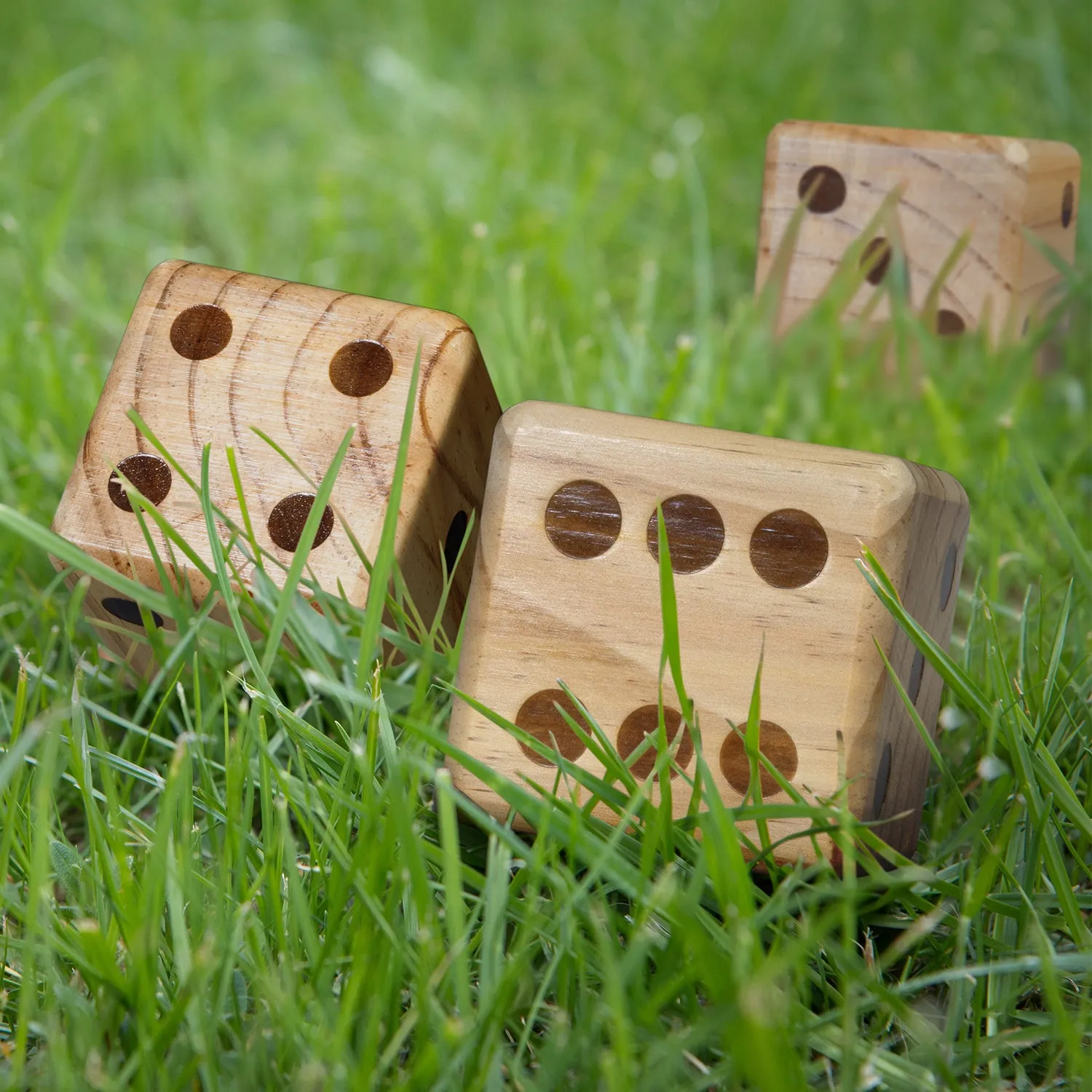 agogo Wooden Yard Dice Game