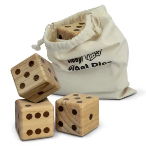 agogo Wooden Yard Dice Game