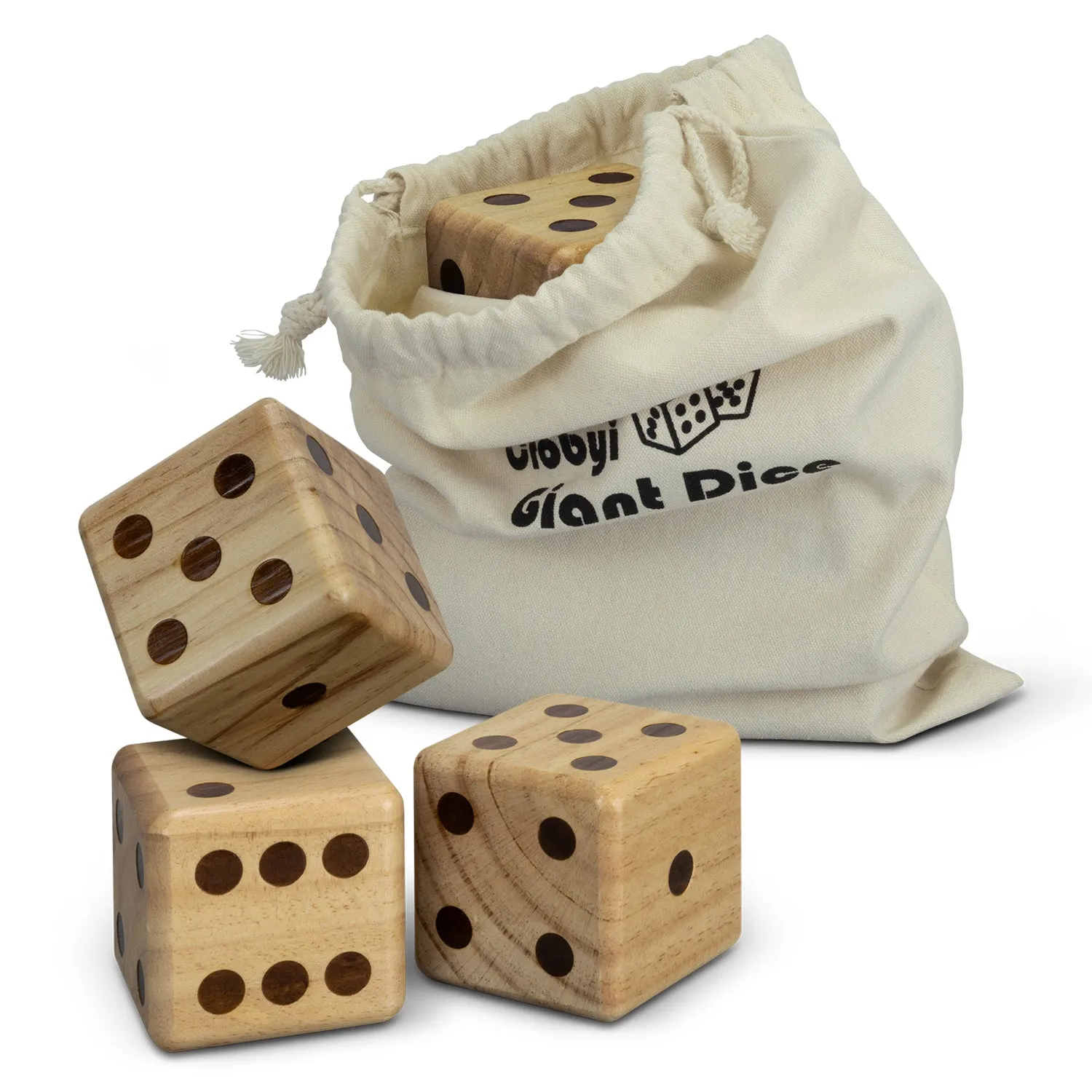 agogo Wooden Yard Dice Game
