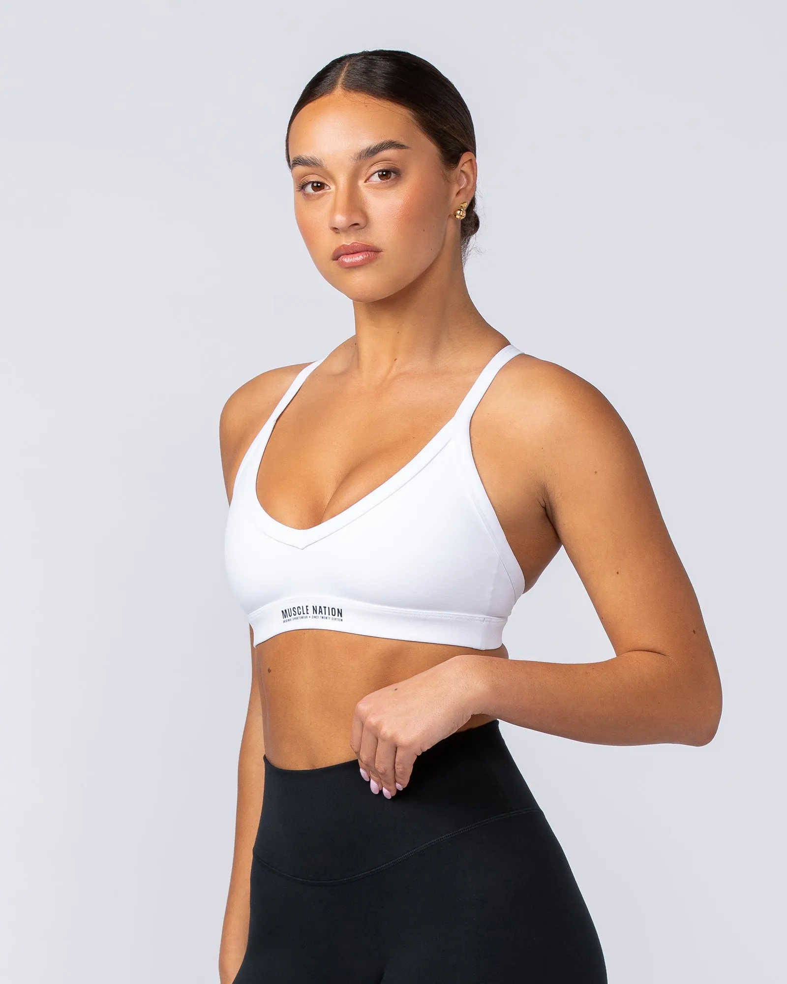 All Star Bra - White