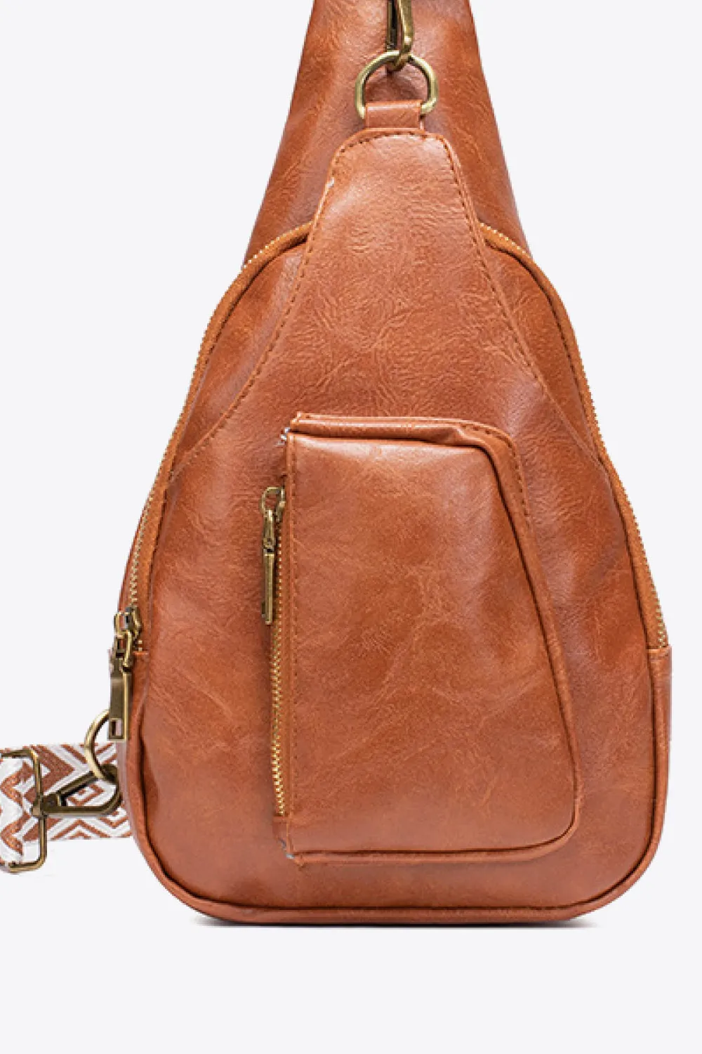 ALL THE FEELS LEATHER SLING BAG