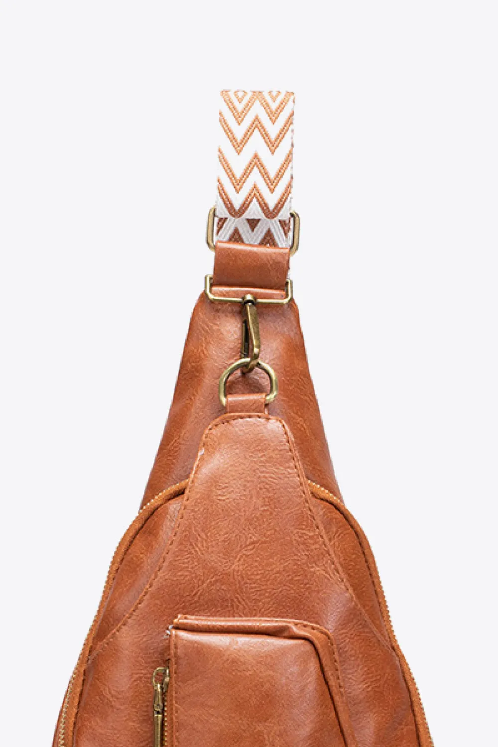 ALL THE FEELS LEATHER SLING BAG