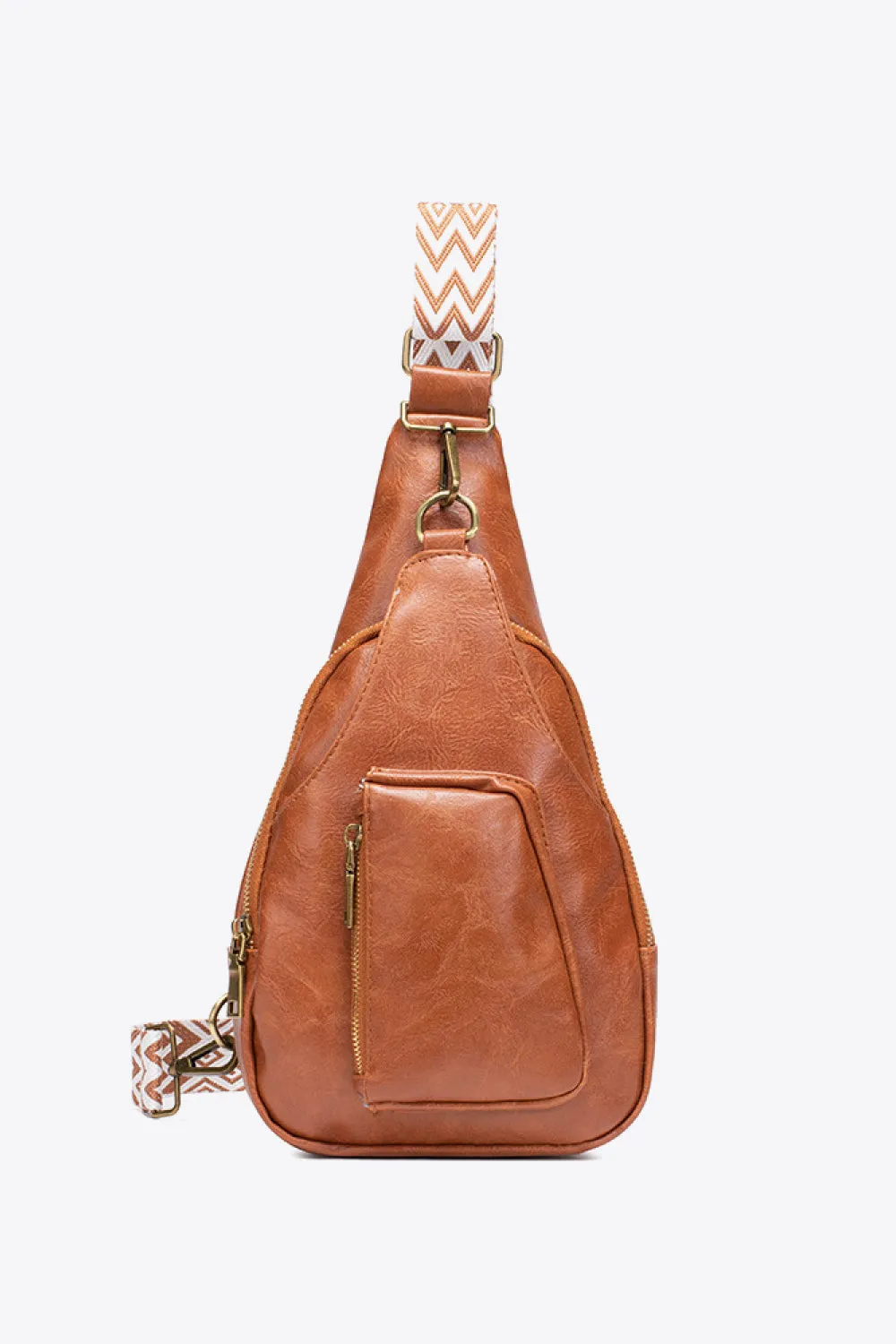 ALL THE FEELS LEATHER SLING BAG