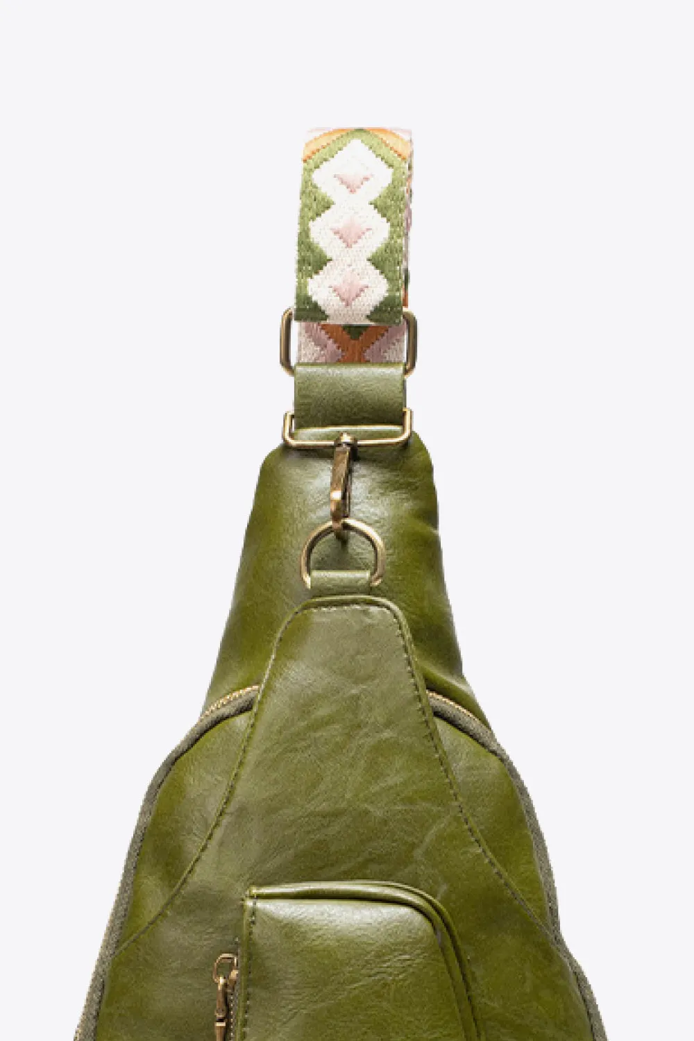 ALL THE FEELS LEATHER SLING BAG