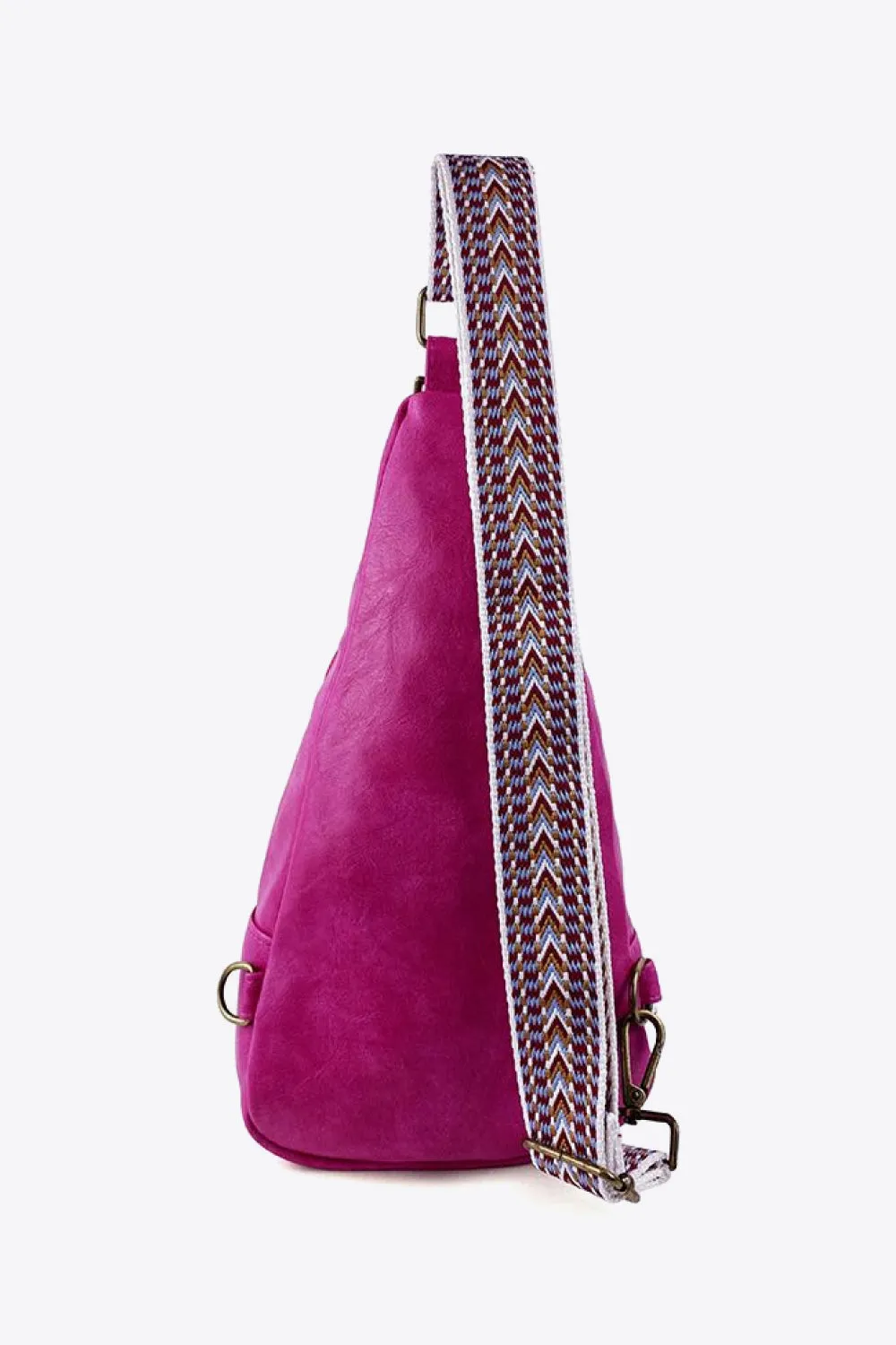 ALL THE FEELS LEATHER SLING BAG