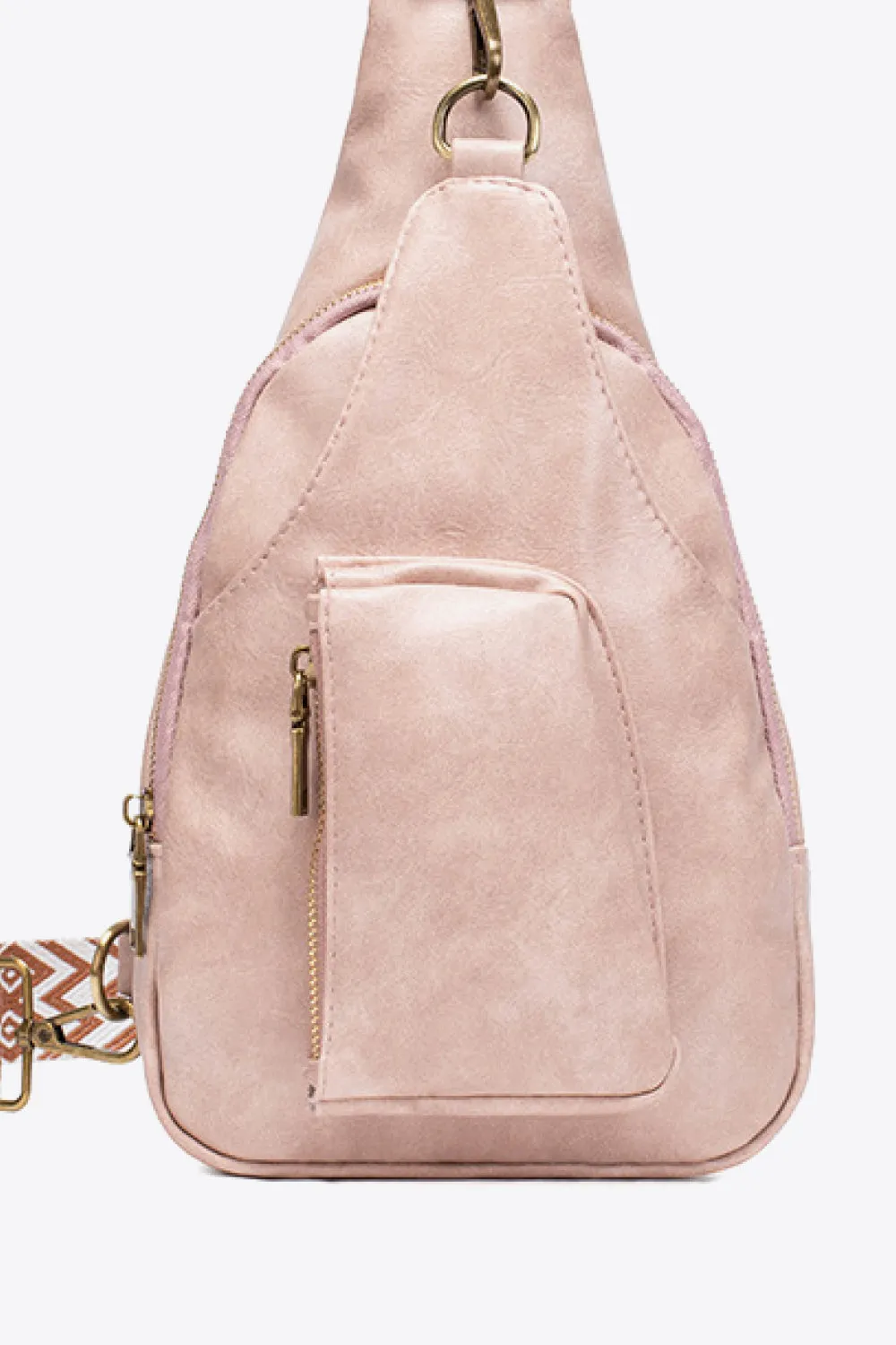 ALL THE FEELS LEATHER SLING BAG