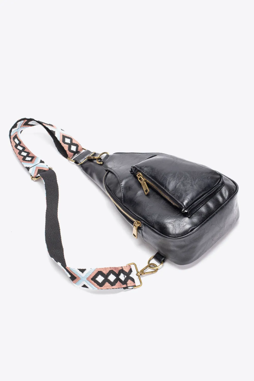 ALL THE FEELS LEATHER SLING BAG