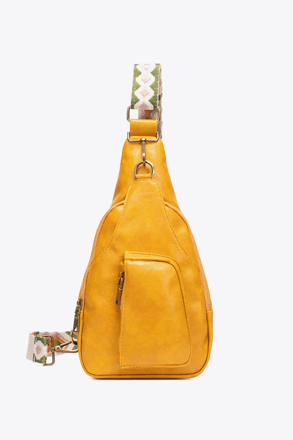 ALL THE FEELS LEATHER SLING BAG