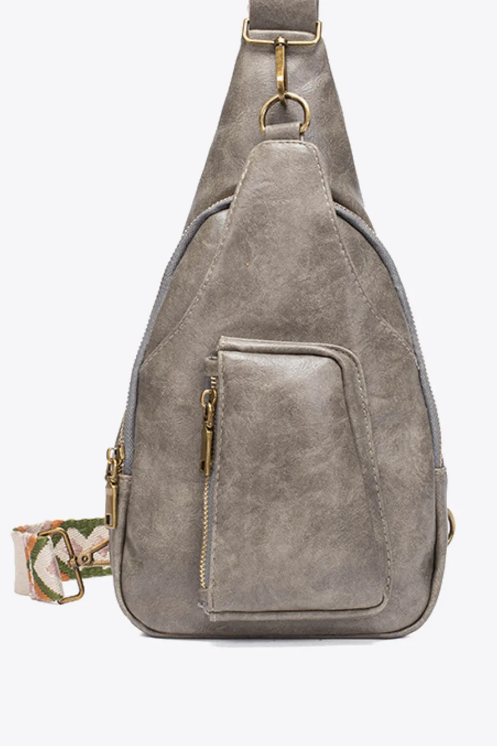 ALL THE FEELS LEATHER SLING BAG