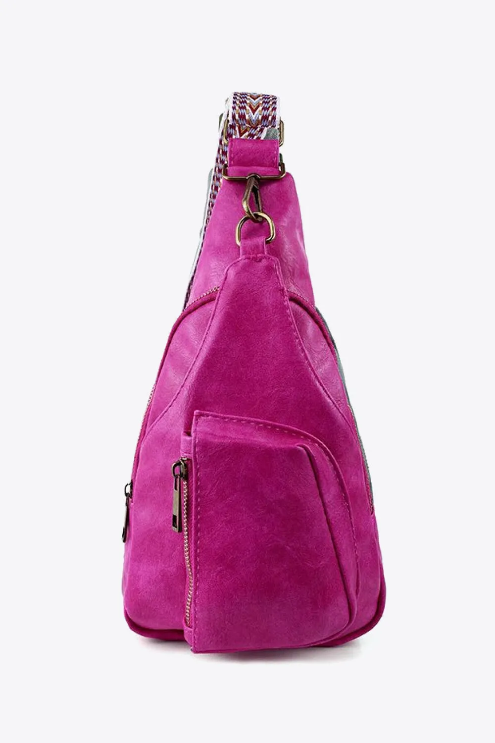 ALL THE FEELS LEATHER SLING BAG