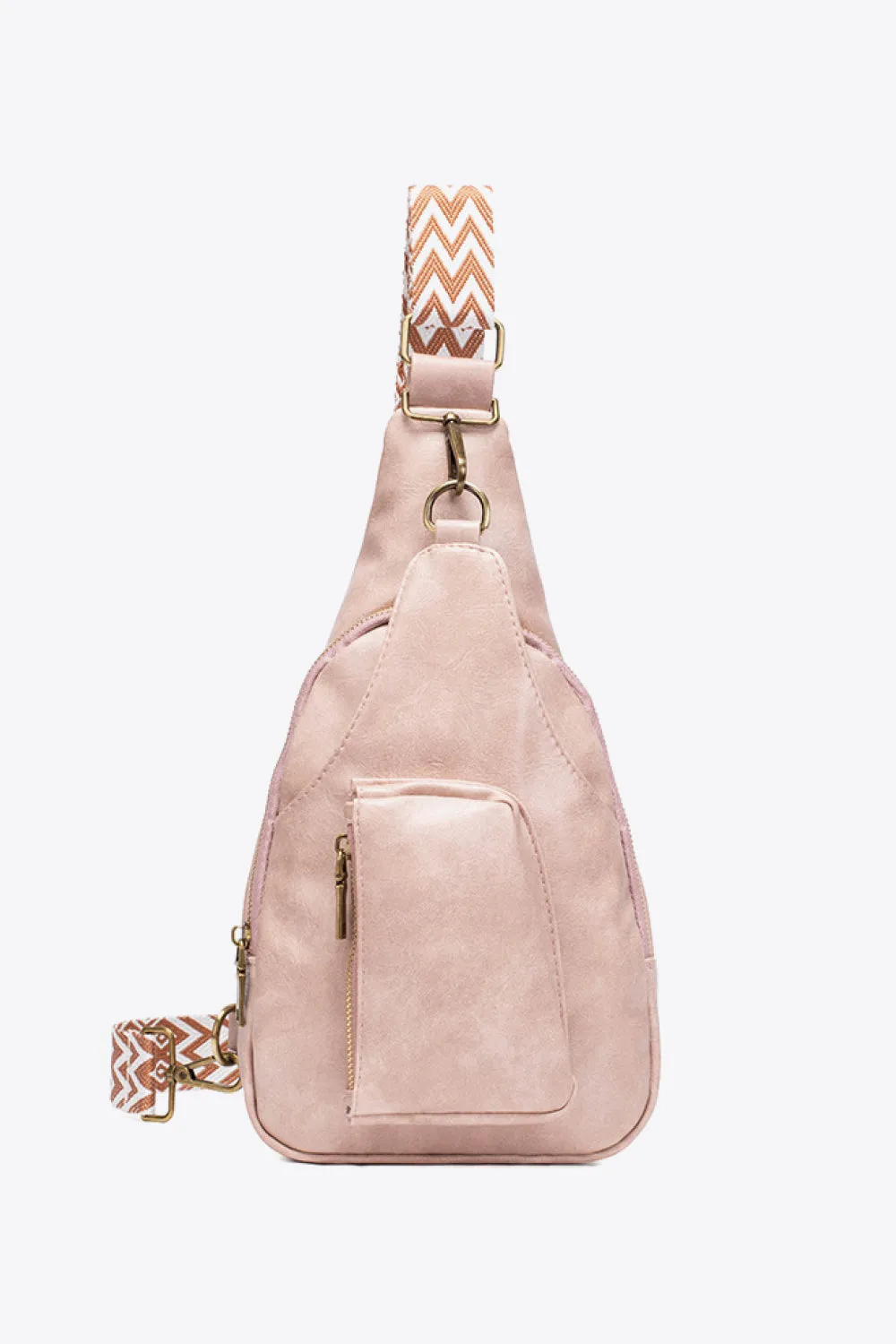 ALL THE FEELS LEATHER SLING BAG