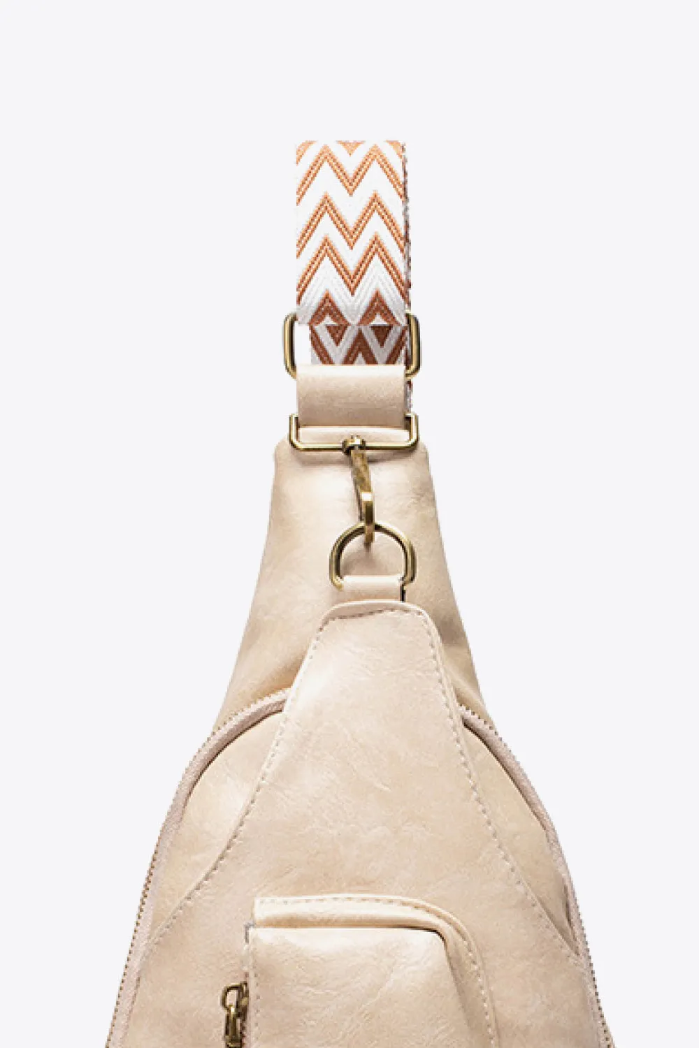 ALL THE FEELS LEATHER SLING BAG