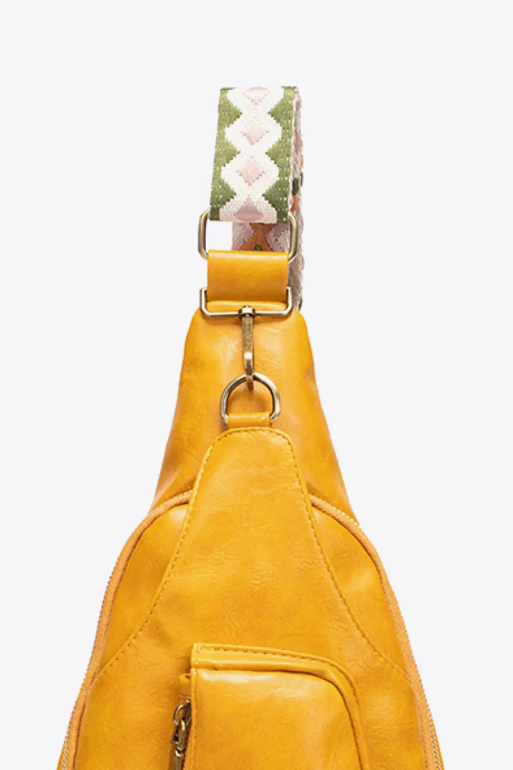 ALL THE FEELS LEATHER SLING BAG