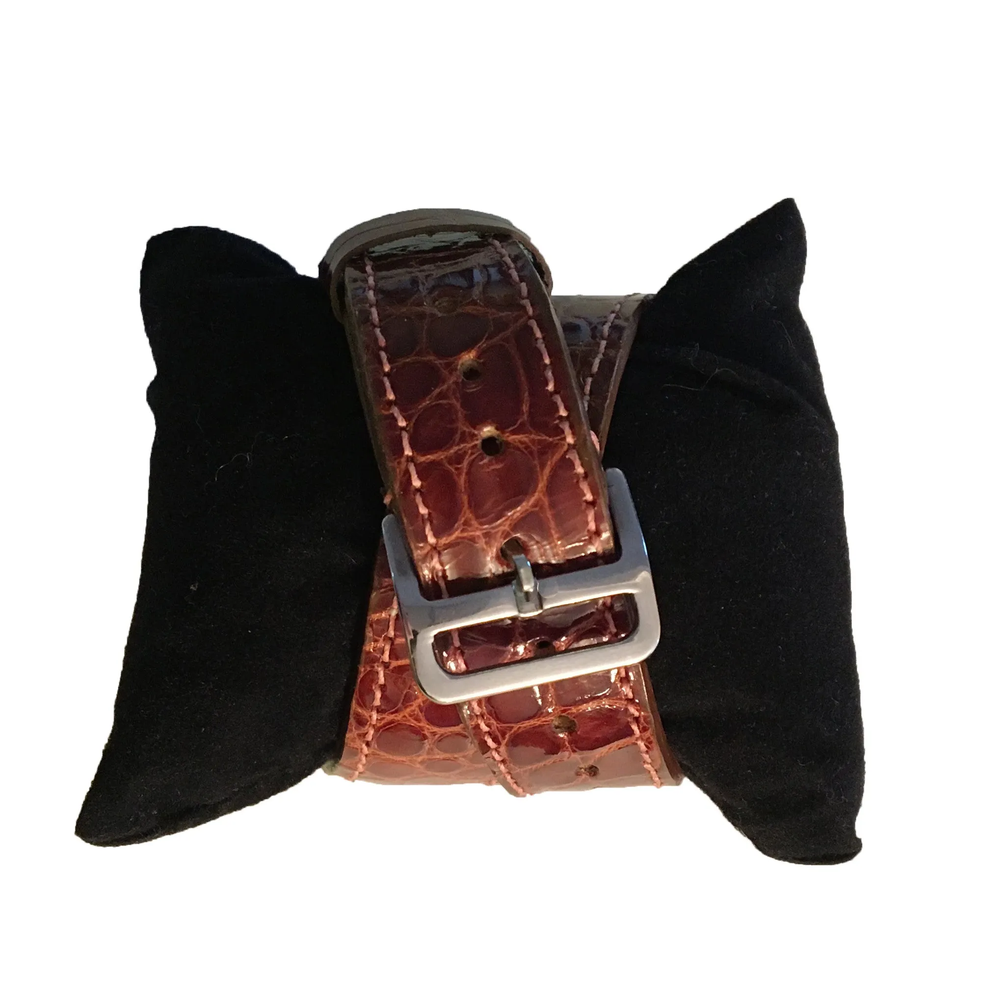 Alligator Apple Watch Double Wrap Band