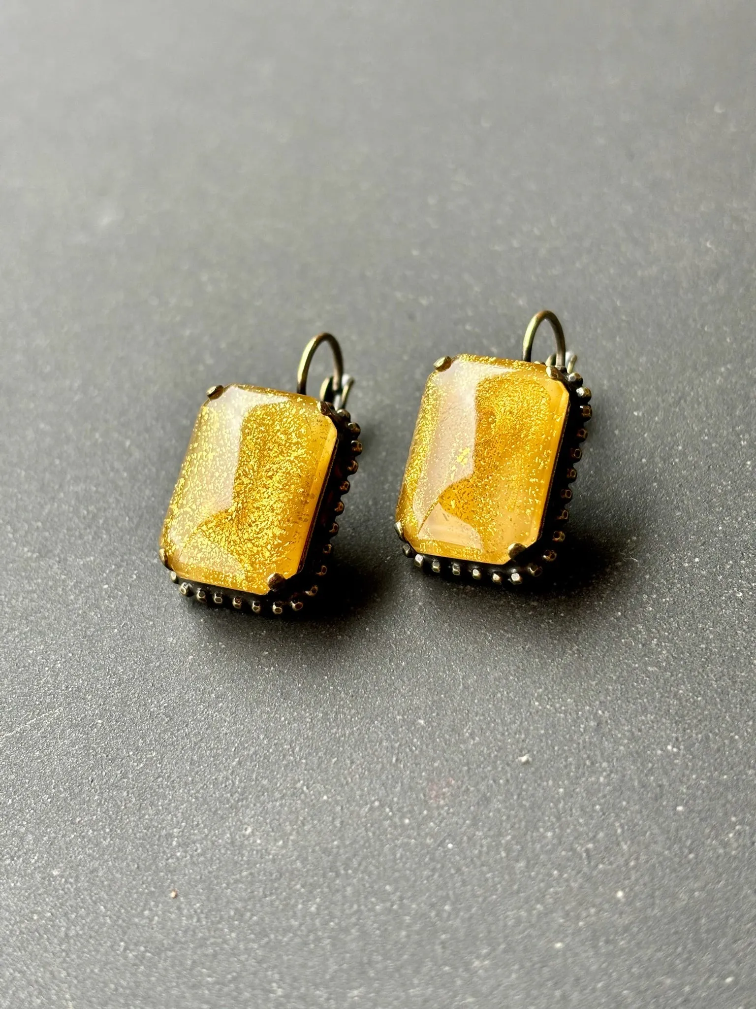 Amber Earrings