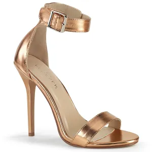 AMUSE-10  Rose Gold Metallic Pu
