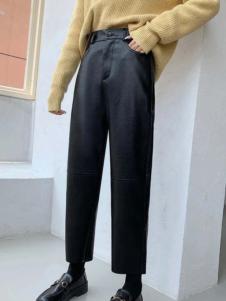 Anna Leather Pants