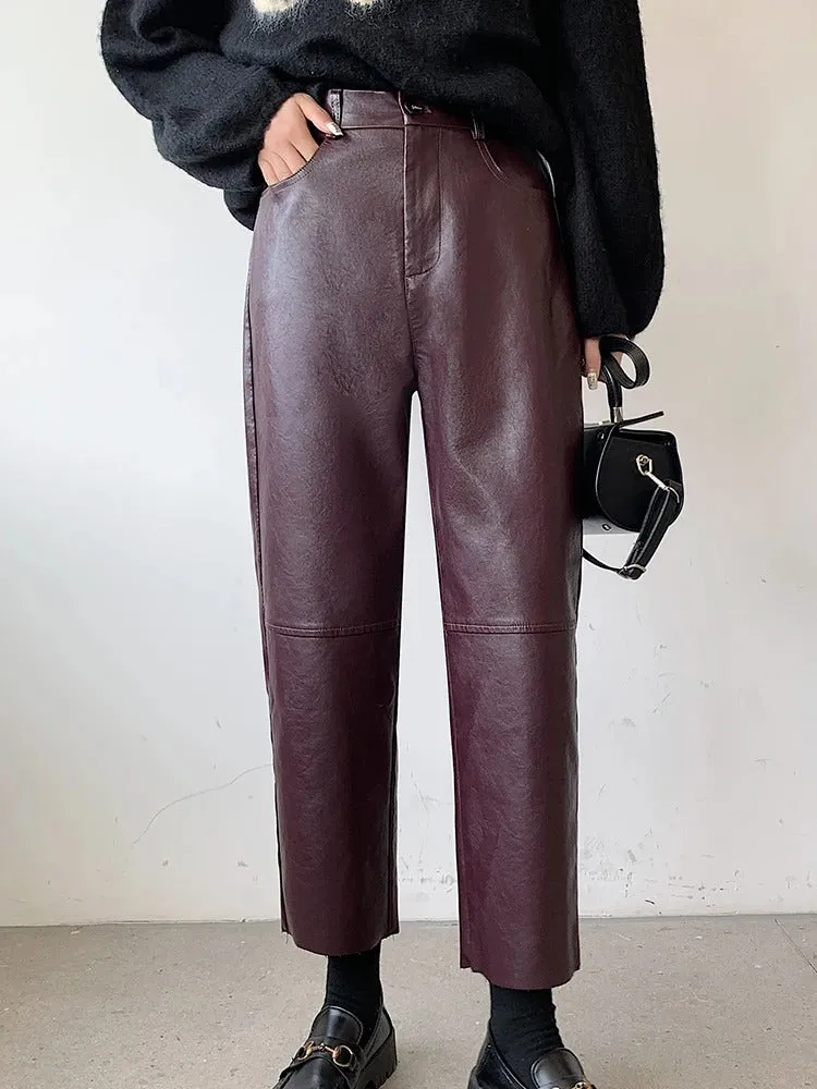 Anna Leather Pants