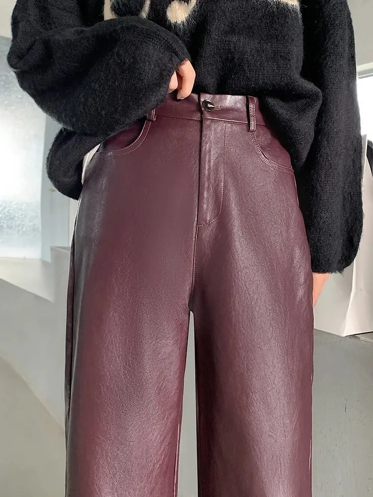 Anna Leather Pants