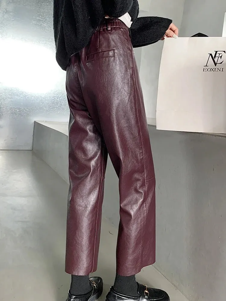 Anna Leather Pants