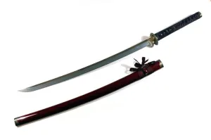 Antique nihonto reproduction (double so-hi and bonji engraving)