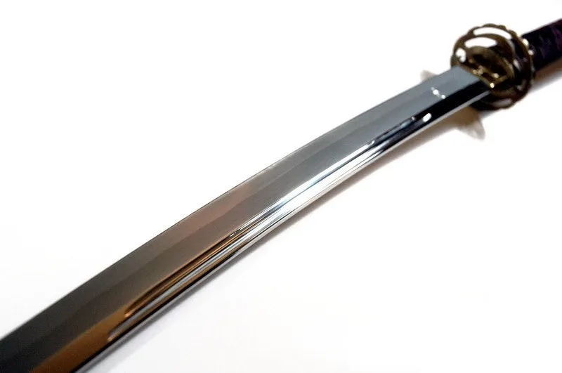 Antique nihonto reproduction (double so-hi and bonji engraving)