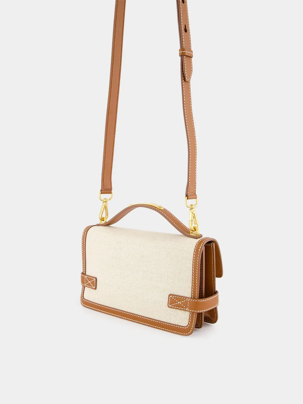 B-Buzz 24 Handbag in Canvas and Leather