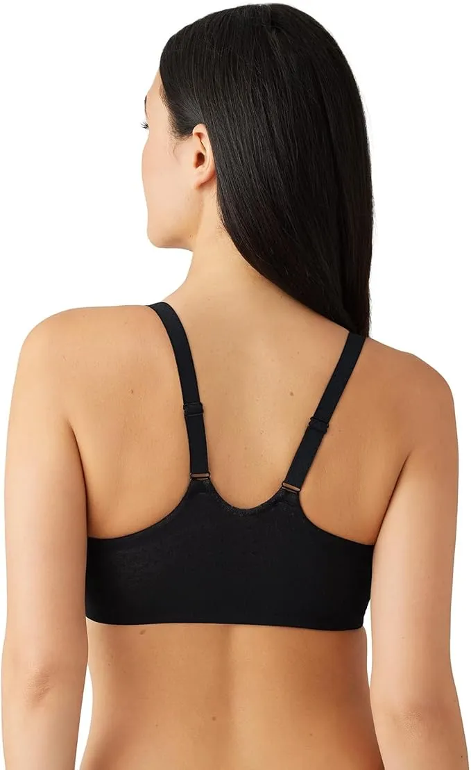 Back Appeal Front Close Contour In Black - Wacoal